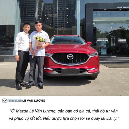giao xe mazda cx5 tai mazda le van luong