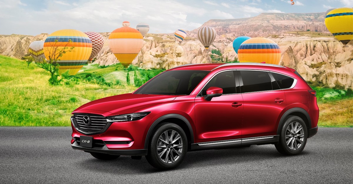 Mazda CX8 - suv 7 cho dich thuc