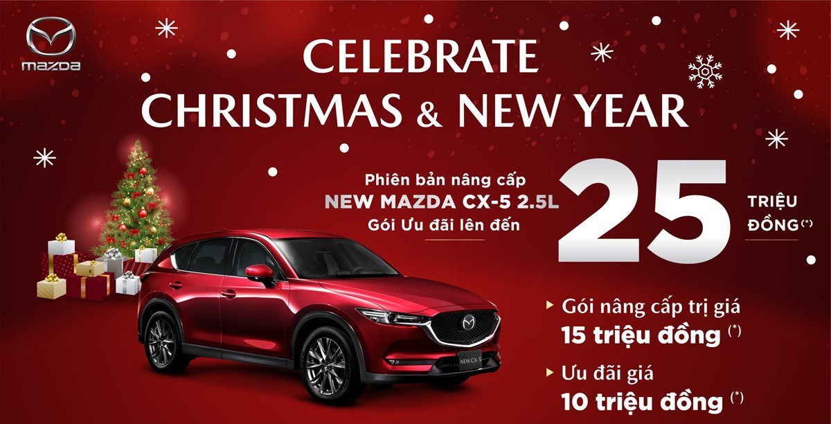 Chuong trinh uu dai mua xe New Mazda CX-5 nhan dip Giang sinh va nam moi