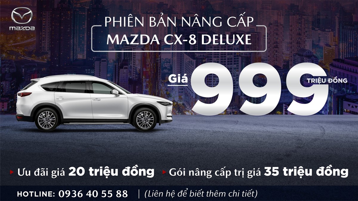 Uu dai mua xe Mazda CX-8 thang 11